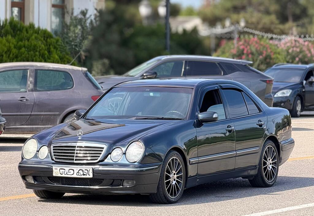 Mercedes E 240, 2.4 L, 1999 il, 350 000 km — Avtomobillər, Bakı (6)