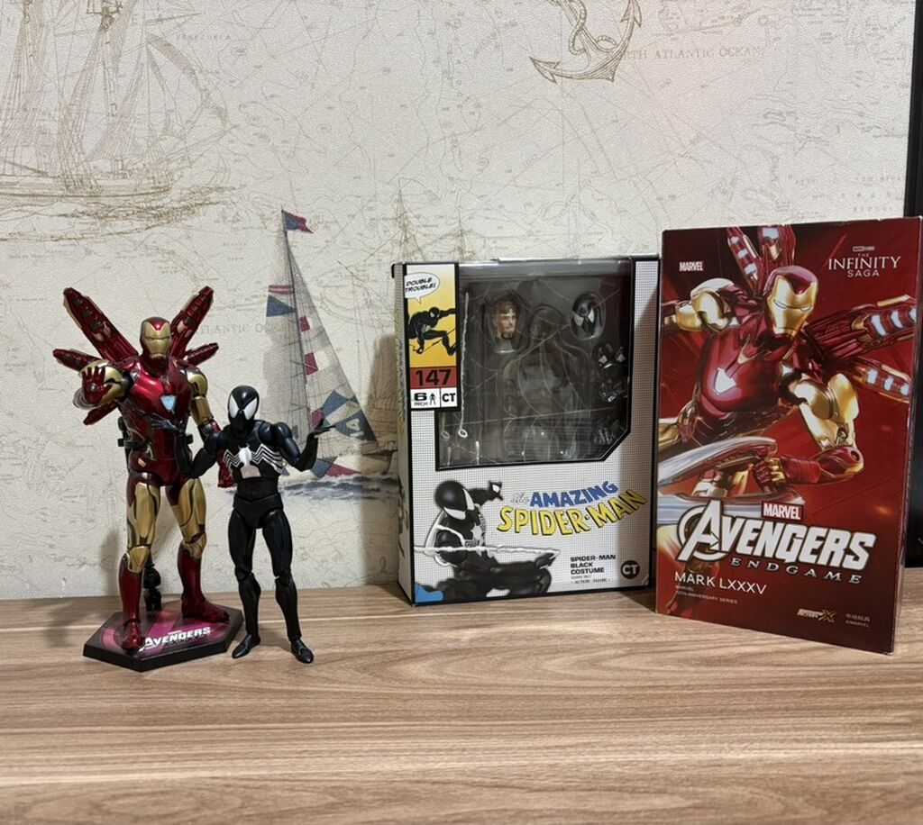 Marvel kolleksiya fiqurları seti - Iron Man Mark Lxxxv (Avengers — Oyuncaq figuraları, Xırdalan