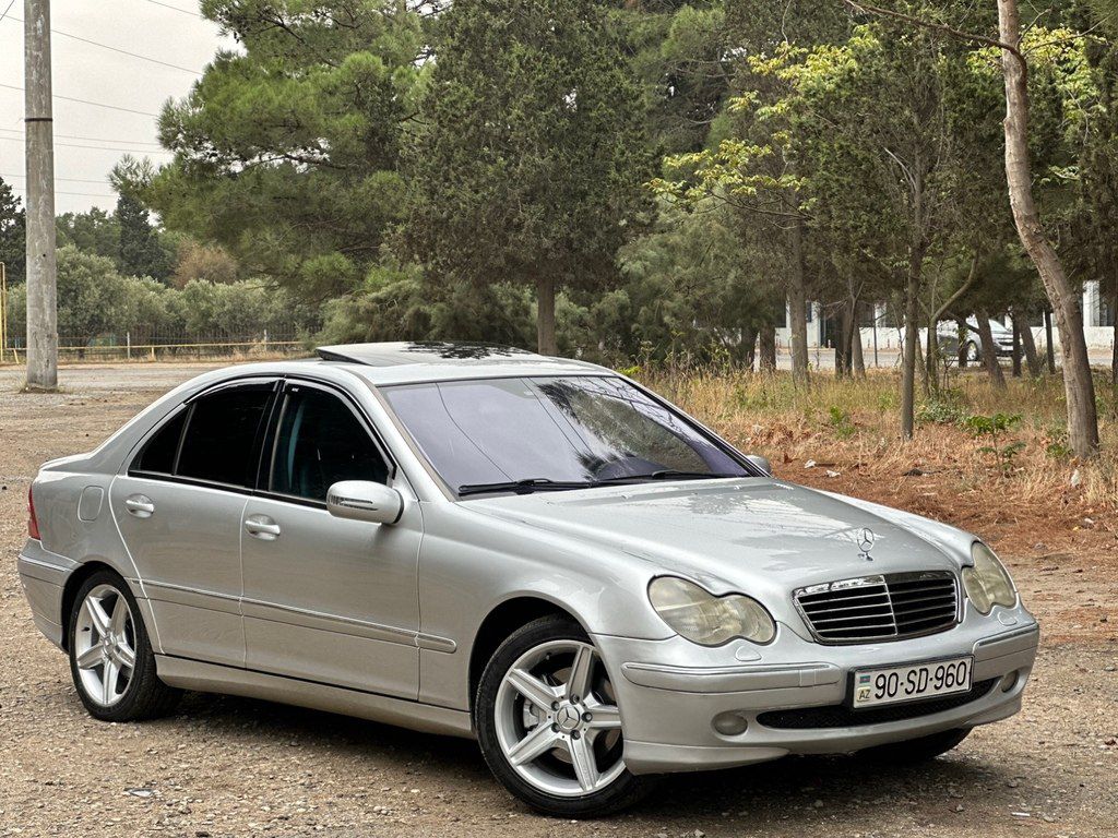 Mercedes C 240, 2.6 L, 2001 il, 385 784 km — Avtomobillər, Sumqayıt (8)