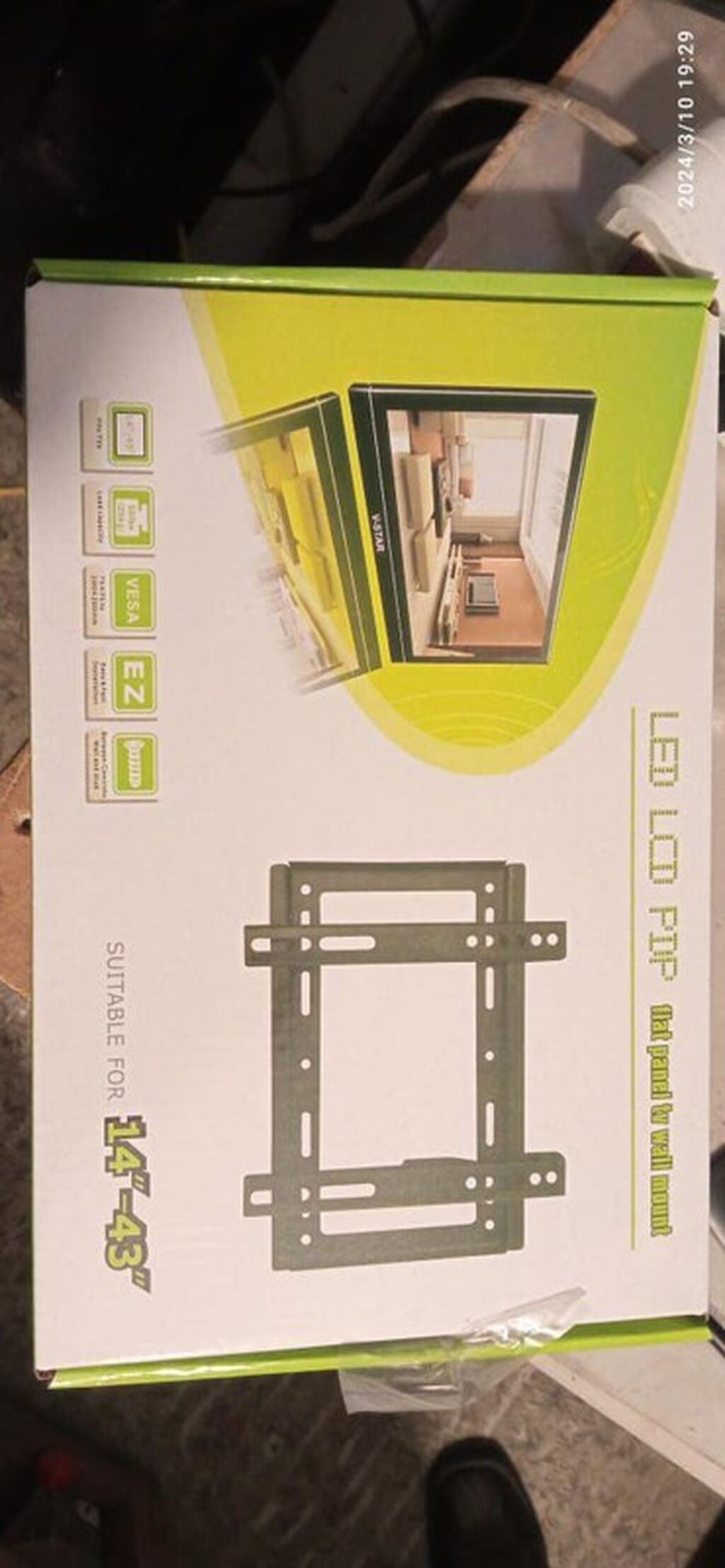 Led/lcd televizorlar üçün divar asqısı (flat panel wall mount) — Dayaq və bağlantı kənə, Bakı