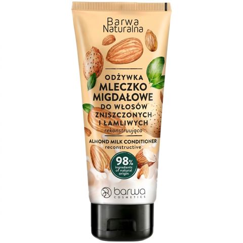 Kondisioner saçlar üçün Barwa Naturalna Almond Milk 200 ml — Bakı