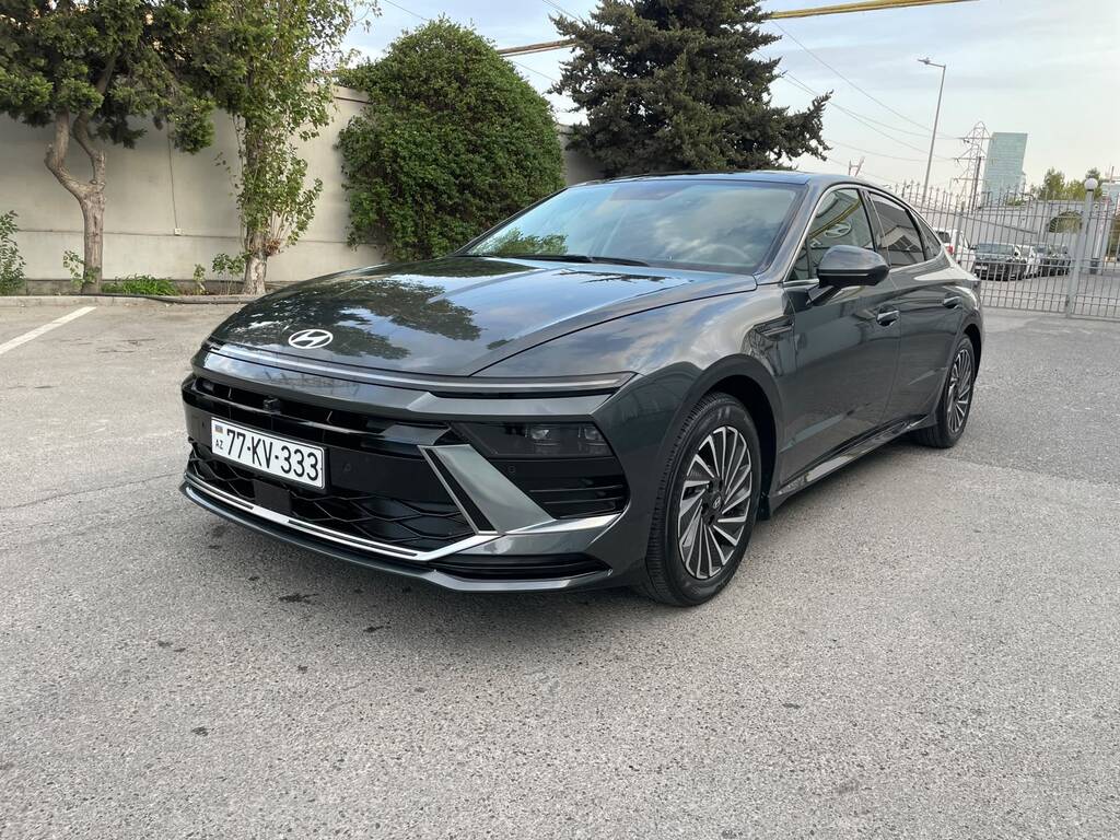 Hyundai Sonata, 2.0 L, 1.62 kWh, 2023 il, 9 800 km 77-KV-333 — Avtomobillər, Bakı (2)