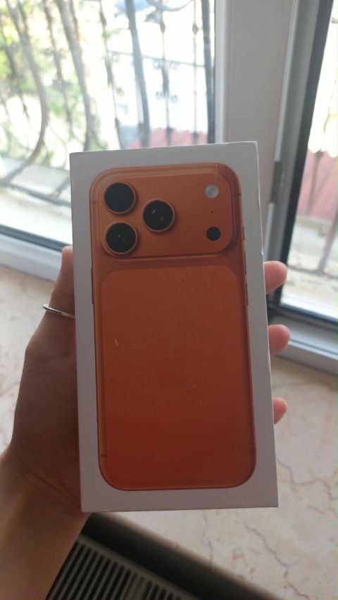 IPhone 17 Pro, 256 GB, Narıncı, Face ID — Bakı