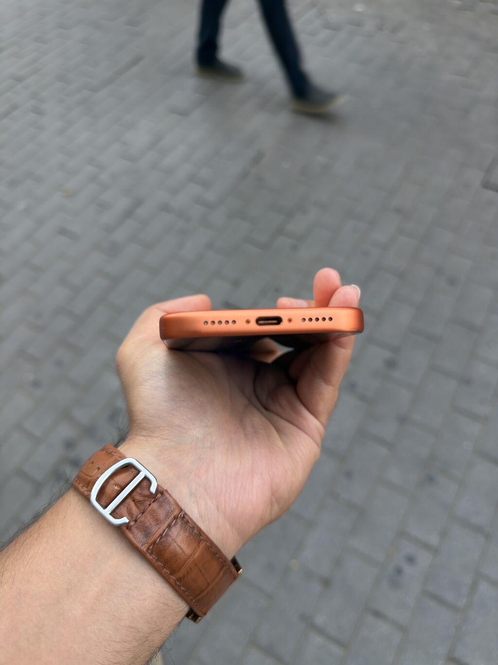 IPhone 17 Pro, 256 GB, Narıncı, Zəmanət, Sənədlərlə, Face ID — Apple iPhone, Bakı (5)
