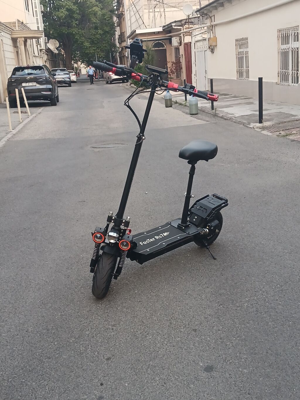 Skuter tam şarjla 50 55 km məsafə qət edir Batareya artırılıb 21 — Skuterlər, Bakı (2)