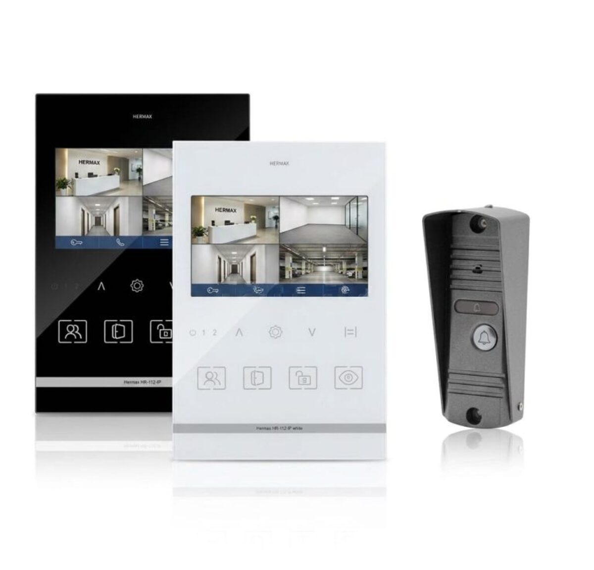 Video domofon komplekti Hermax HR-LA-04M HE-ST-60P — Mallar, Bakı (2)