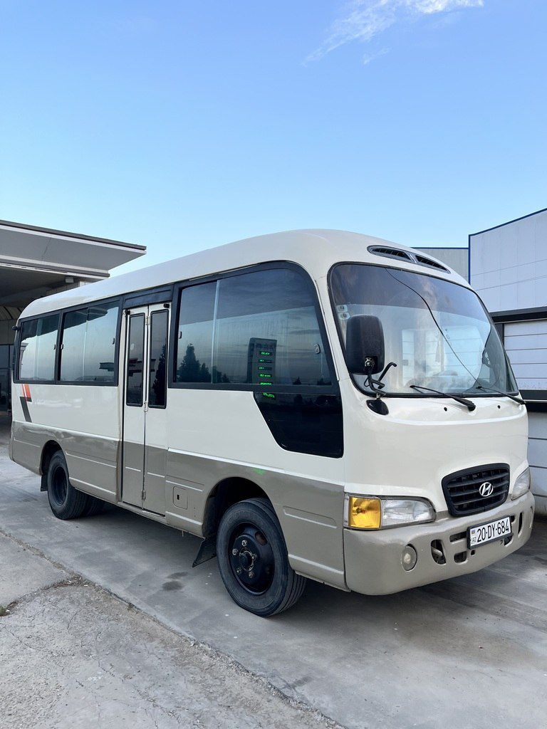Hyundai County, 4.3 L, 1998 il, 600 000 km — Avtobus, Bakı (4)