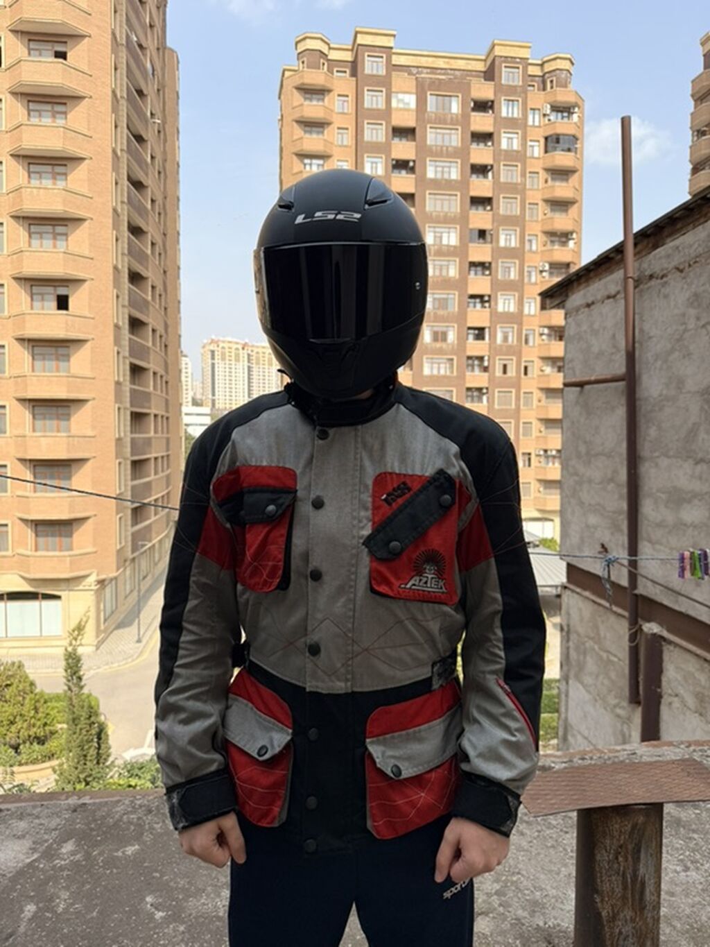 Aztek motosiklet gödəkçəsi - Tip: Motosiklet üçün qoruyucu gödəkçə — Motosiklet geyimi, Bakı (3)