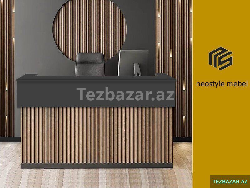 Resepşn masası — Ofis mebeli, Bakı (2)