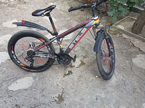 Stels Ridley velosiped - Çərçivə: yüngül lehimli, qara-qırmızı-sarı — Bakı