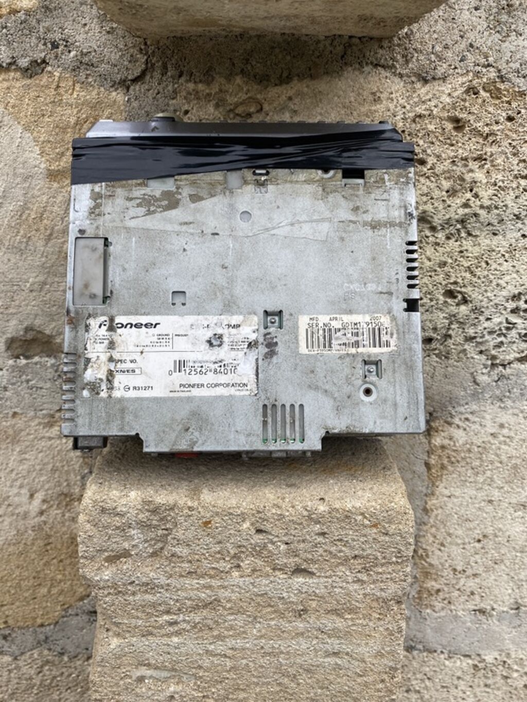 Pioneer avtomobil maqnitofonu (1-DIN) - Ön paneldə USB yoxdur; CD/MP3 — Avtomobil akustikası, Şəmkir (2)