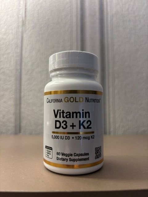 Məhsul: California Gold Nutrition – Vitamin D3 + K2 Təsvir: - Formul — Bakı