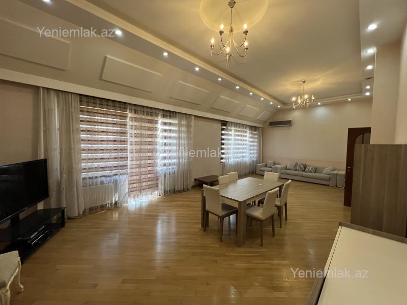 Kirayə 4 otaqlı Bina evi menzil (Yeni tikili), 202 m², Nəsimi rayonu — Mənzil, Bakı (2)