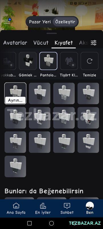 Roblox hesabı üzbəüz ələ verilir güvənlidir — Oyunlar, konsollər və proqramlar, Bakı (7)