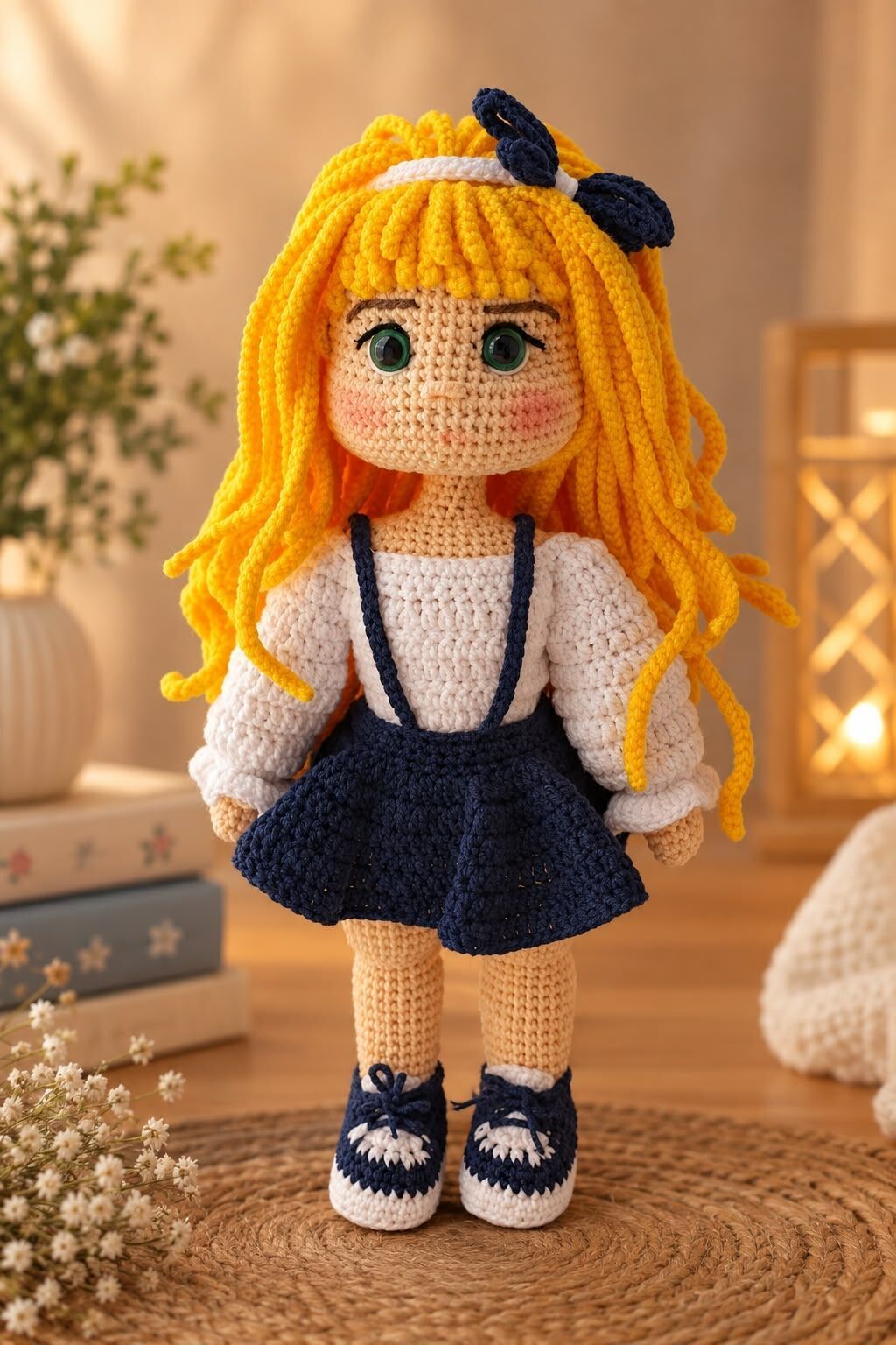Əl işi amigurumi kukla - Material: yüksək keyfiyyətli ip akril — Kuklalar və aksesuarlar, Bakı (2)
