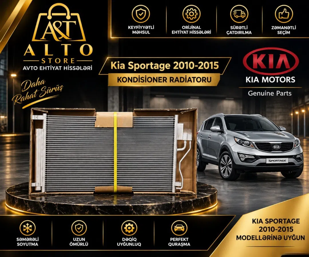 Kondisioner radiatoru Kia Sportage 2010-2015