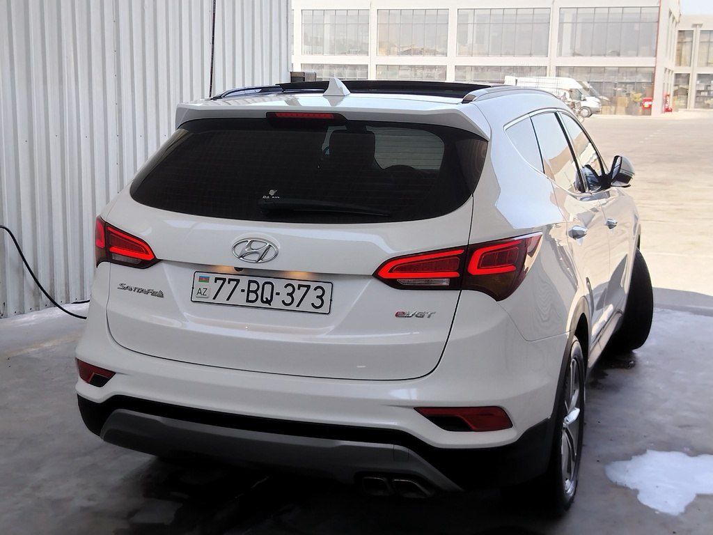 Hyundai Santa Fe, 2.0 L, 2015 il, 199 000 km 77-BQ-373 — Avtomobillər, Bakı (5)