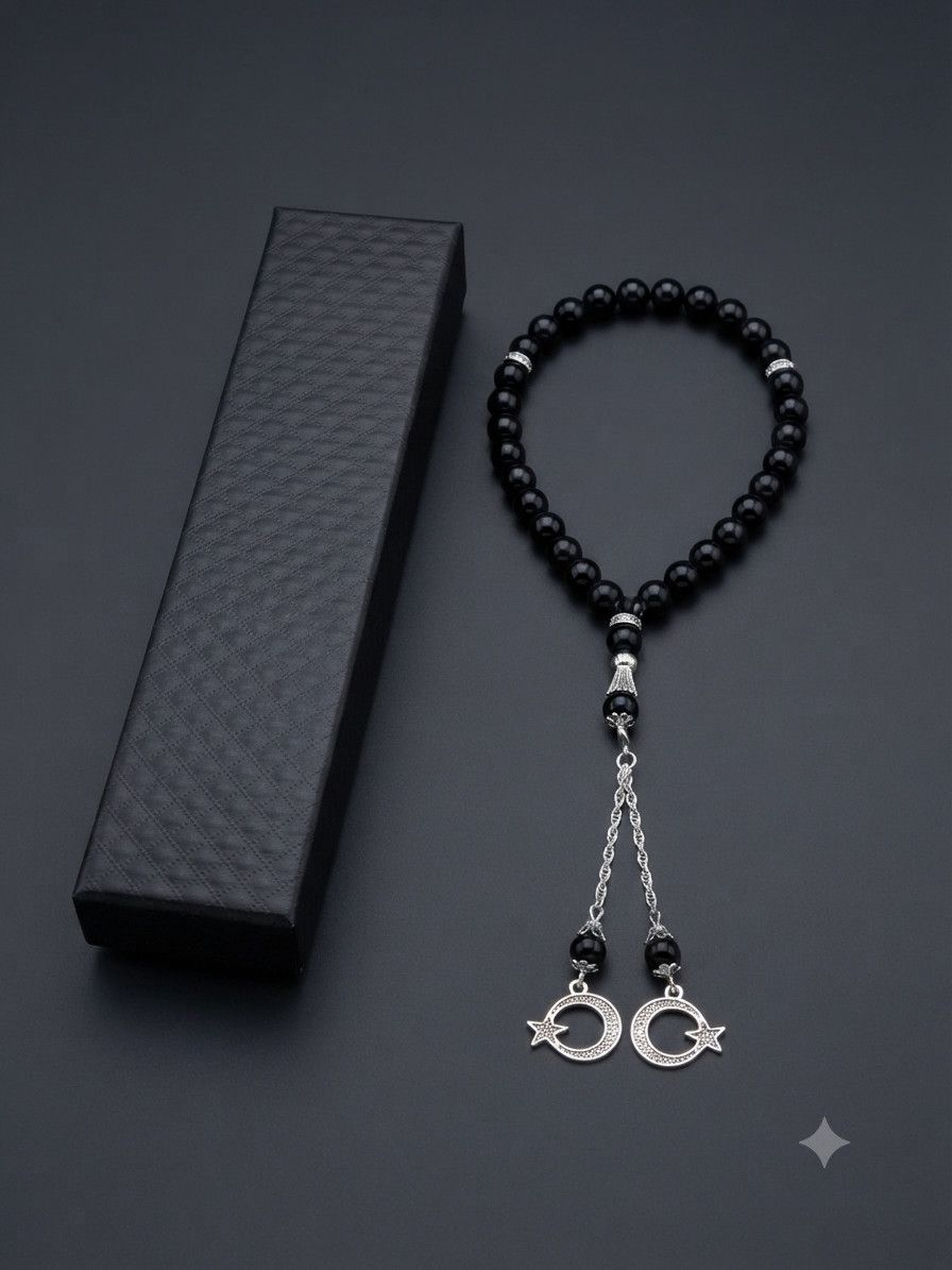 Təsbeh, Qara, Plastik, 220 mm — Mallar, Bakı