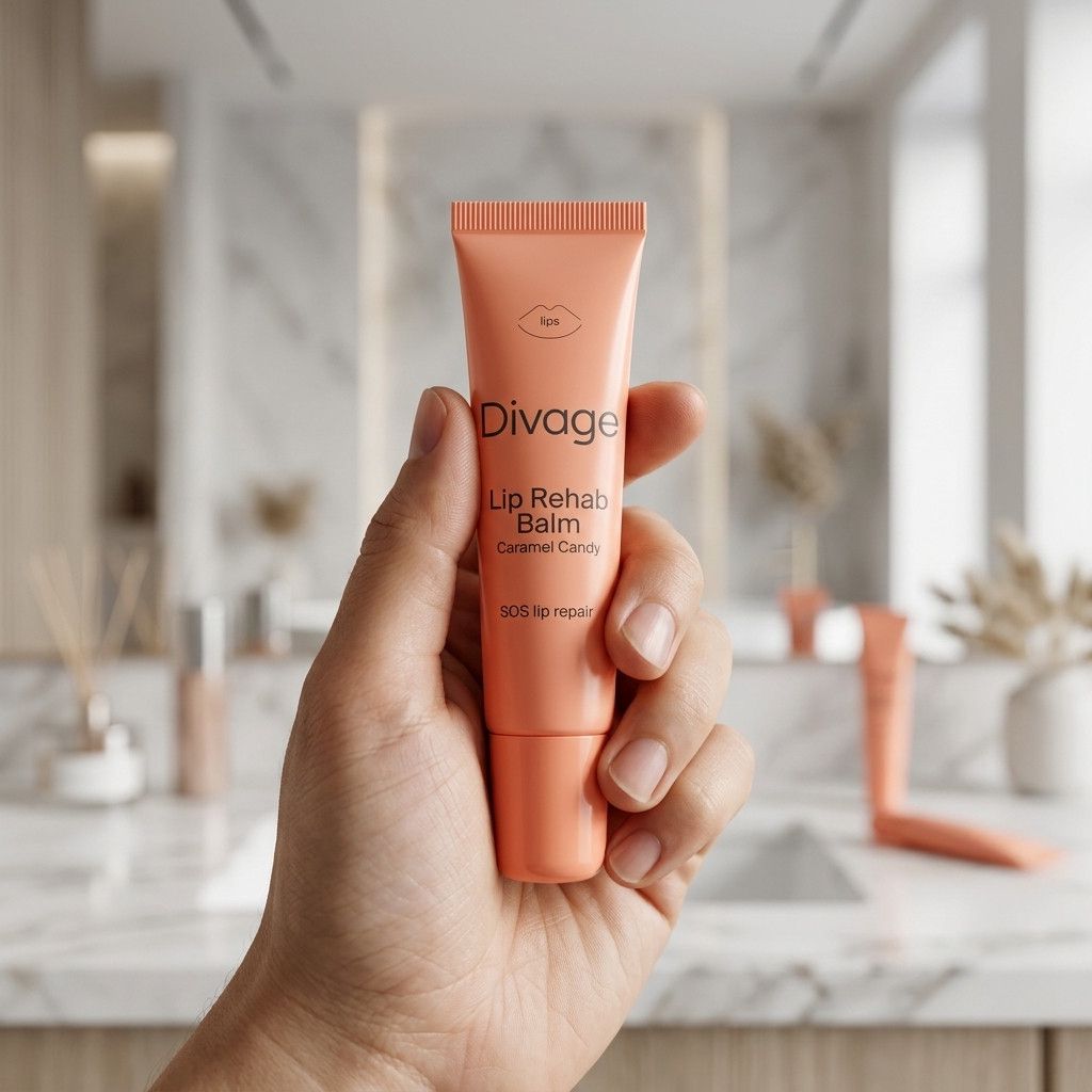 Dodaq balzamı Divage Lip Rehab Balm SOS Caramel Candy, 12 ml — Mallar, Bakı (3)