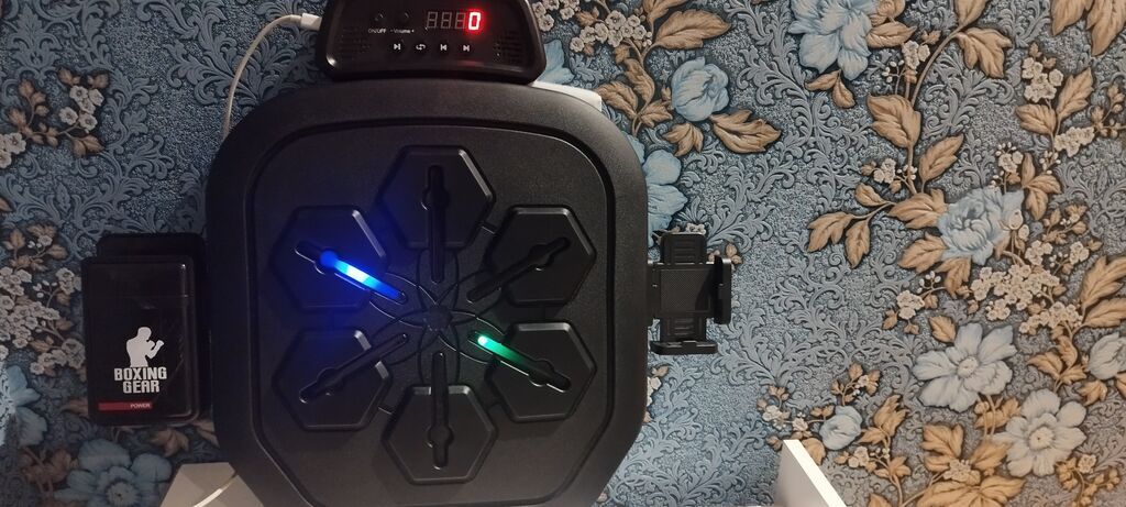 LED işıqlı divar tipli boks/reaksiya məşq paneli - 7 istiqamətdə — Döyüş sənətləri, Bakı (2)
