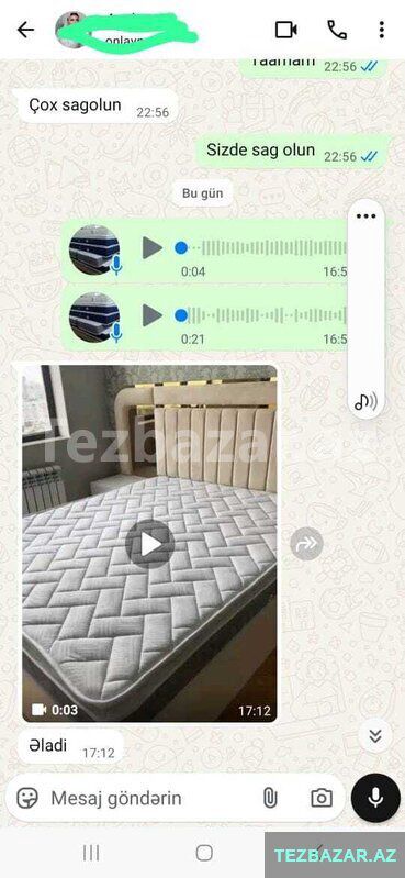 Ortopedik döşəkler — Yataq mobilyası, Bakı (2)