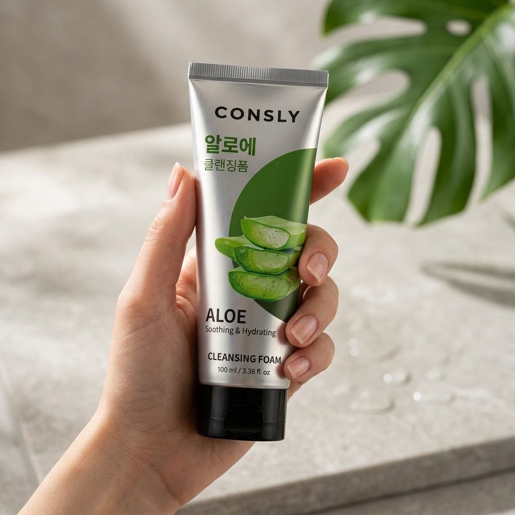Üz yuma köpüyü Consly, Aloe Vera, 100 ml — Mallar, Bakı (3)