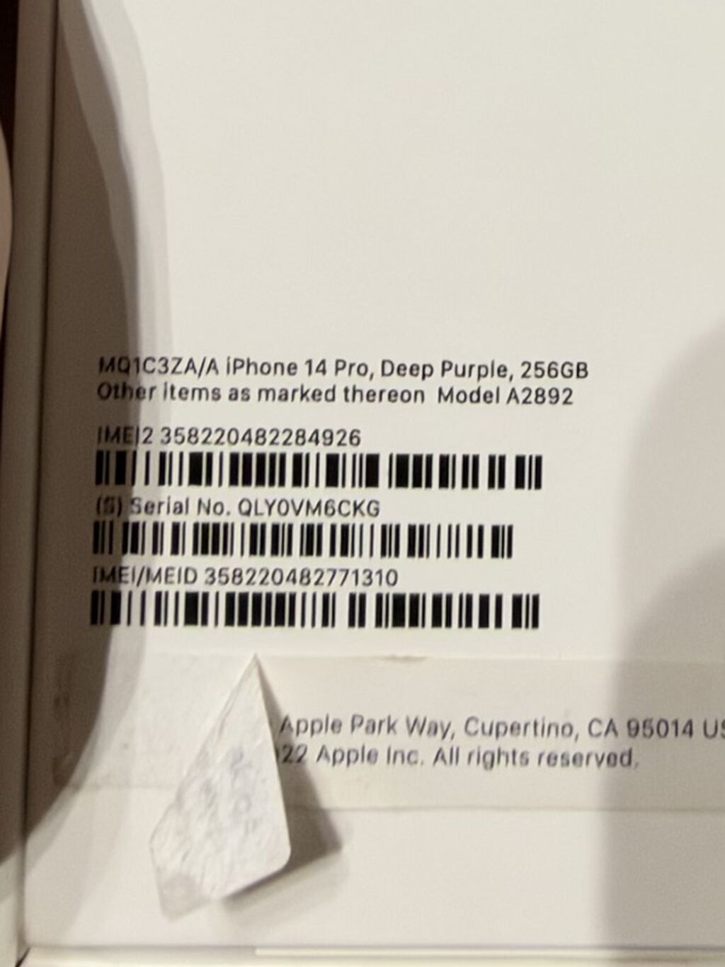 IPhone 14 Pro, 256 GB, Deep Purple, Face ID — Apple iPhone, Bakı (3)