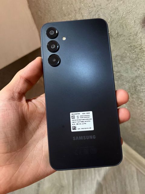 Samsung Galaxy A16 5G, 128 GB, rəng - Qara, Barmaq izi, İki sim kartlı, Face ID — Şəmkir
