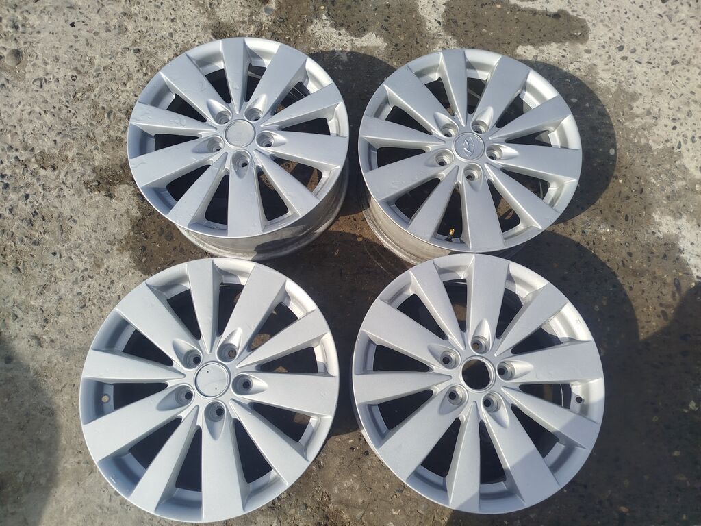 Hyundai orijinal yüngül lehimli disk R-17 kanli Sonata üçün barter — Diskləri, Bakı (3)