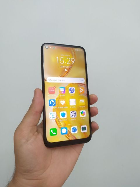 Huawei P40 lite, 128 GB, rəng - Qara, Barmaq izi — Masazır