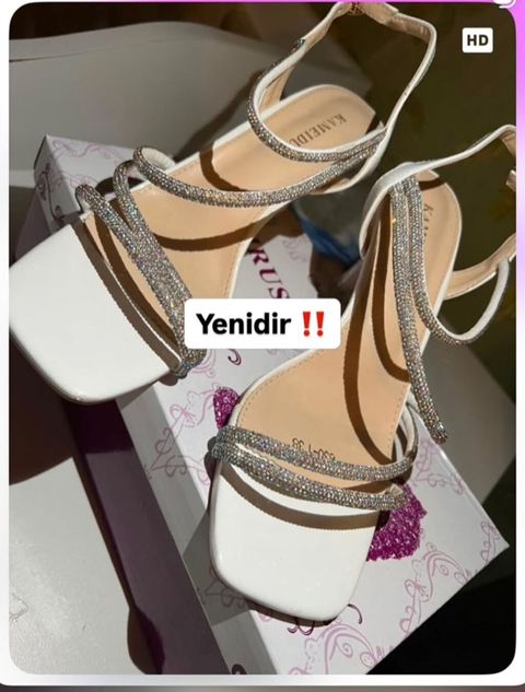 Ölçü: 38, rəng - Ağ, Yeni — Göyçay
