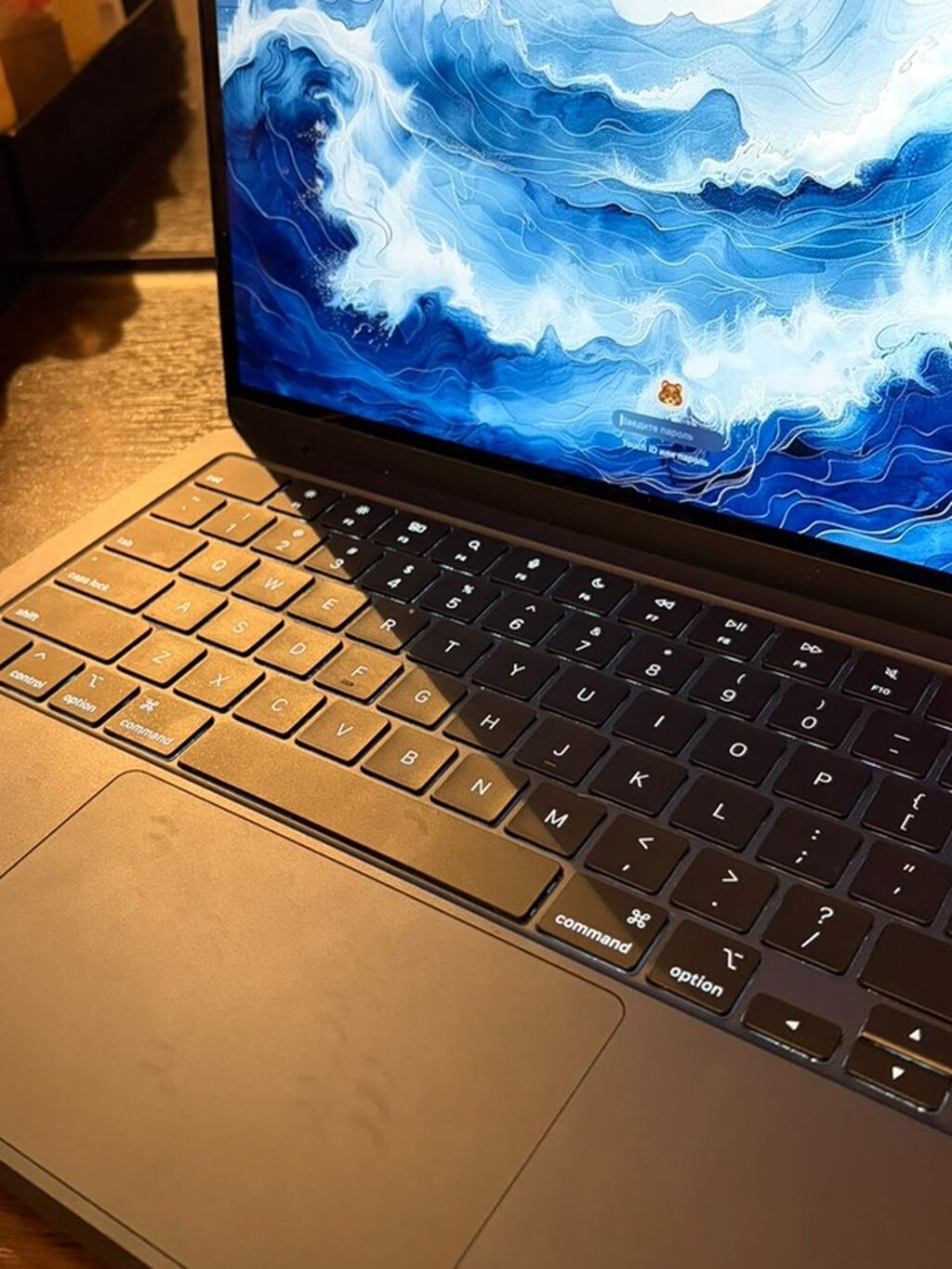 Apple MacBook Air 13 m4 təzə kimidi ev üçün alınıb cox az islenib — Apple Macbook, Bakı (3)