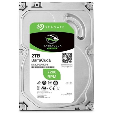 Seagate BarraCuda 3.5" daxili sərt disk - Tutum: 2TB - Seriya/model — Gədəbəy