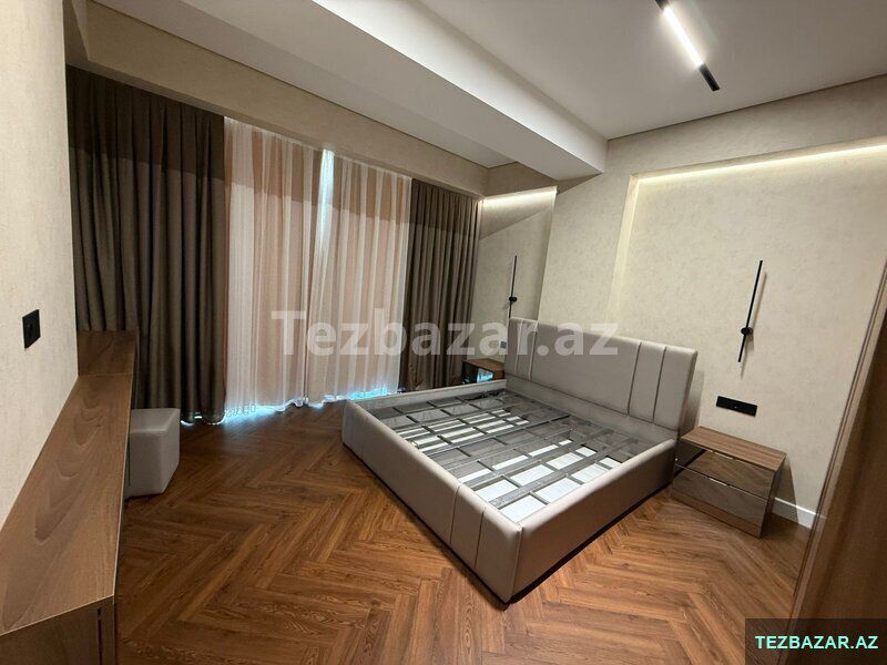 Satılır 3 otaqlı yeni tikili 100 m², Elmlər Akademiyası m — Mənzil, Bakı (5)