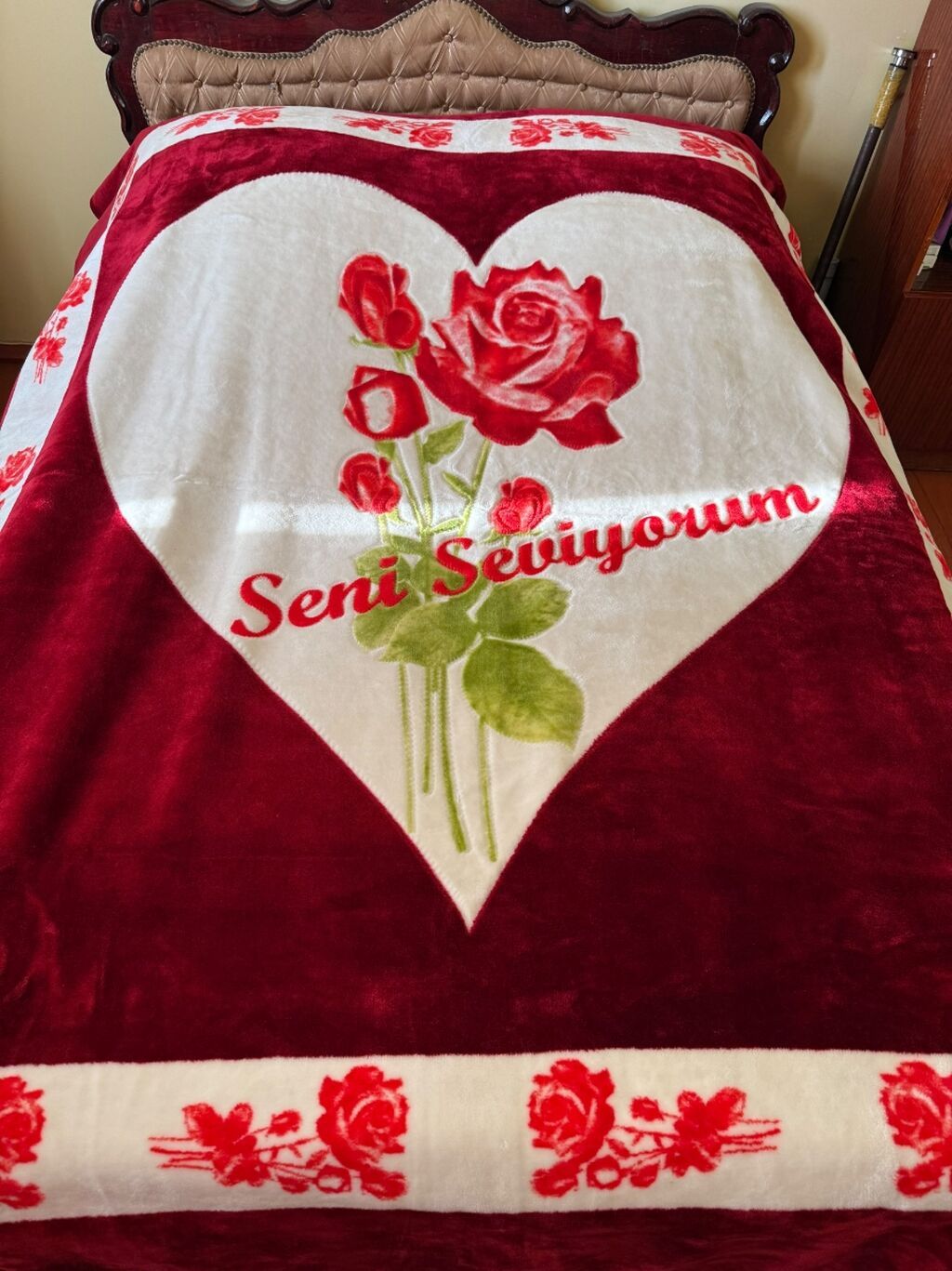 İşlənmiş Flis Pled, Ünvandan götürmə — Örtüklər və çarşavlar, Bakı (2)