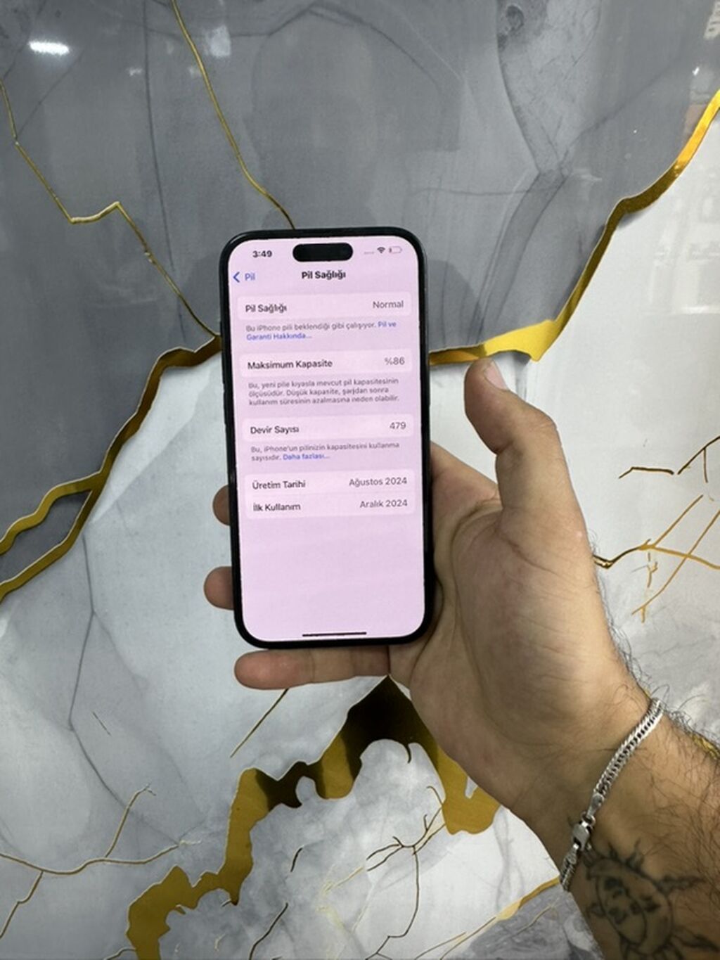 IPhone 15, 128 GB, Qara — Apple iPhone, Bakı (3)