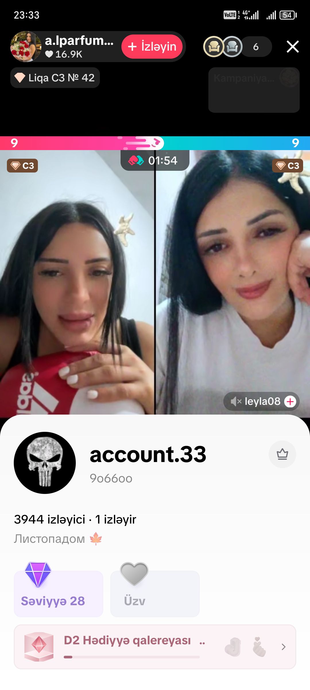 28 Lvl TikTok səhifəsi — Sosial şəbəkə səhifələri, Bakı (3)