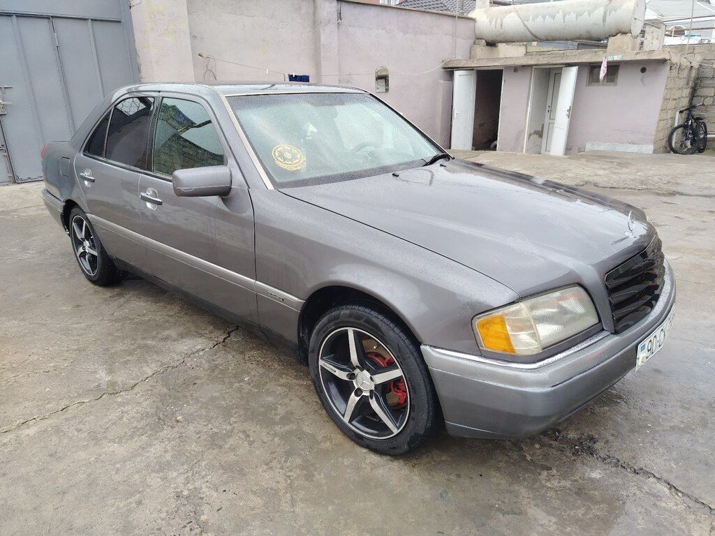 Mercedes C 180, 1.8 L, 1995 il, 235 142 km 90-CK-756 — Avtomobillər, Bakı (3)