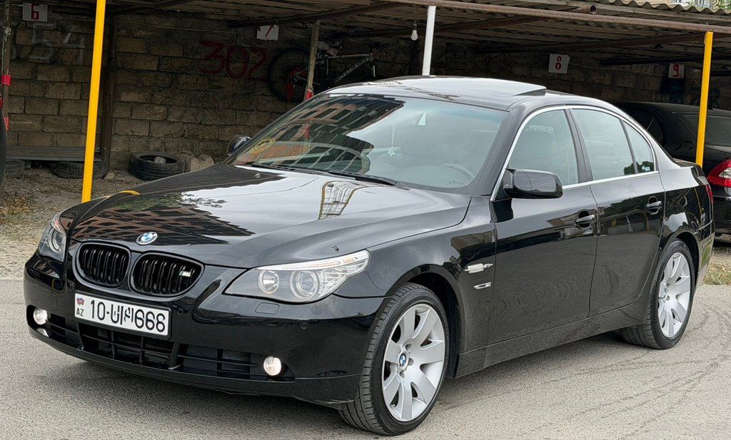 BMW 525, 3.0 L, 2004 il, 220 000 km — Avtomobillər, Bakı (5)