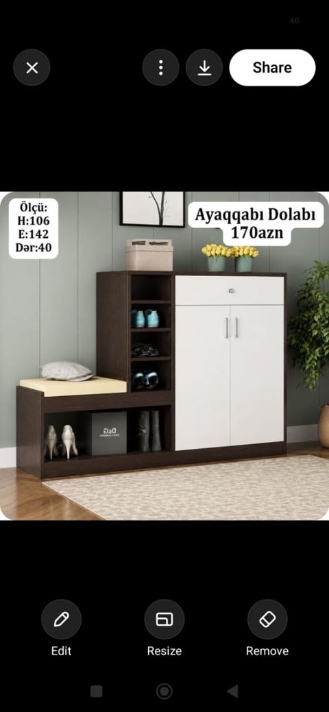 Ayaqqabı dolabı – giriş və dəhliz üçün funksional mebel. Ölçüləri — Digah