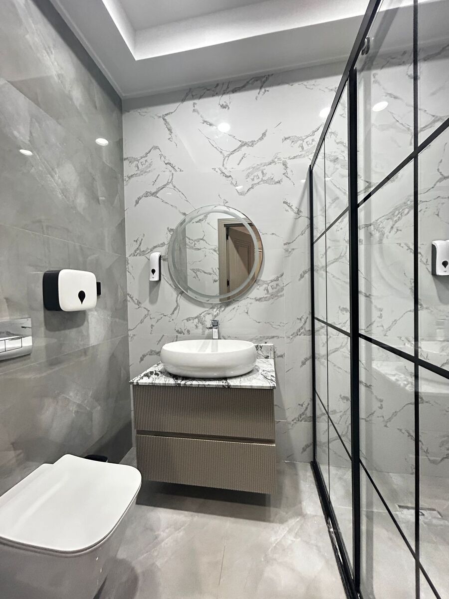 İcarəyə verilir 3 otaqlı yeni tikili 125 m² — Mənzil, Bakı (7)