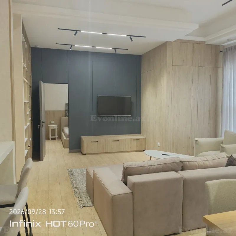 Kirayə verilir 2 otaqlı Mənzil Yeni tikili 90 m² Bakı, Xətai r — Mənzil, Bakı (3)