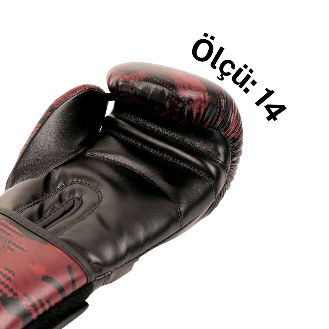 Boks əlcəyi Venum 4002, qırmızı/qara, ölçü 14 — Mallar, Bakı (2)
