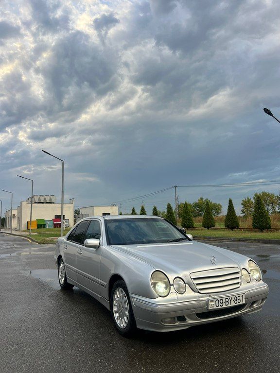 Mercedes E 220, 2.2 L, 2000 il, 302 000 km — Avtomobillər, Ağcabədi (2)