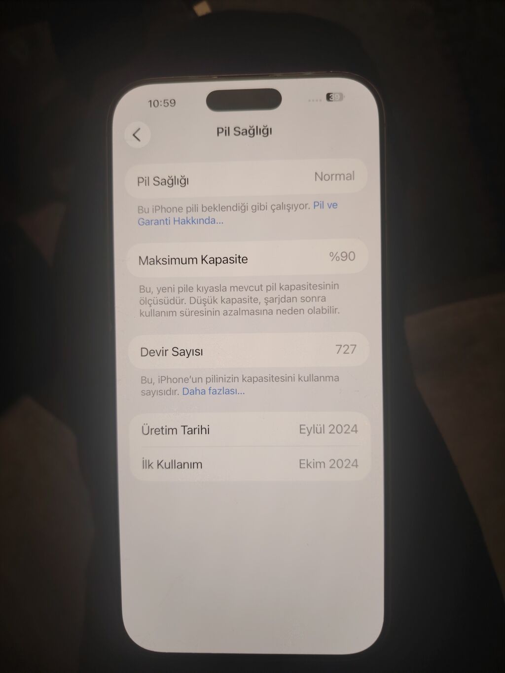 IPhone 16 Pro Max, 256 GB, Qızılı, Simsiz şarj — Apple iPhone, Sumqayıt (7)