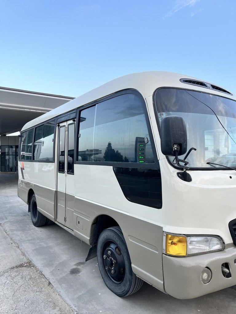 Hyundai County, 4.3 L, 1998 il, 600 000 km — Avtobus, Bakı (3)