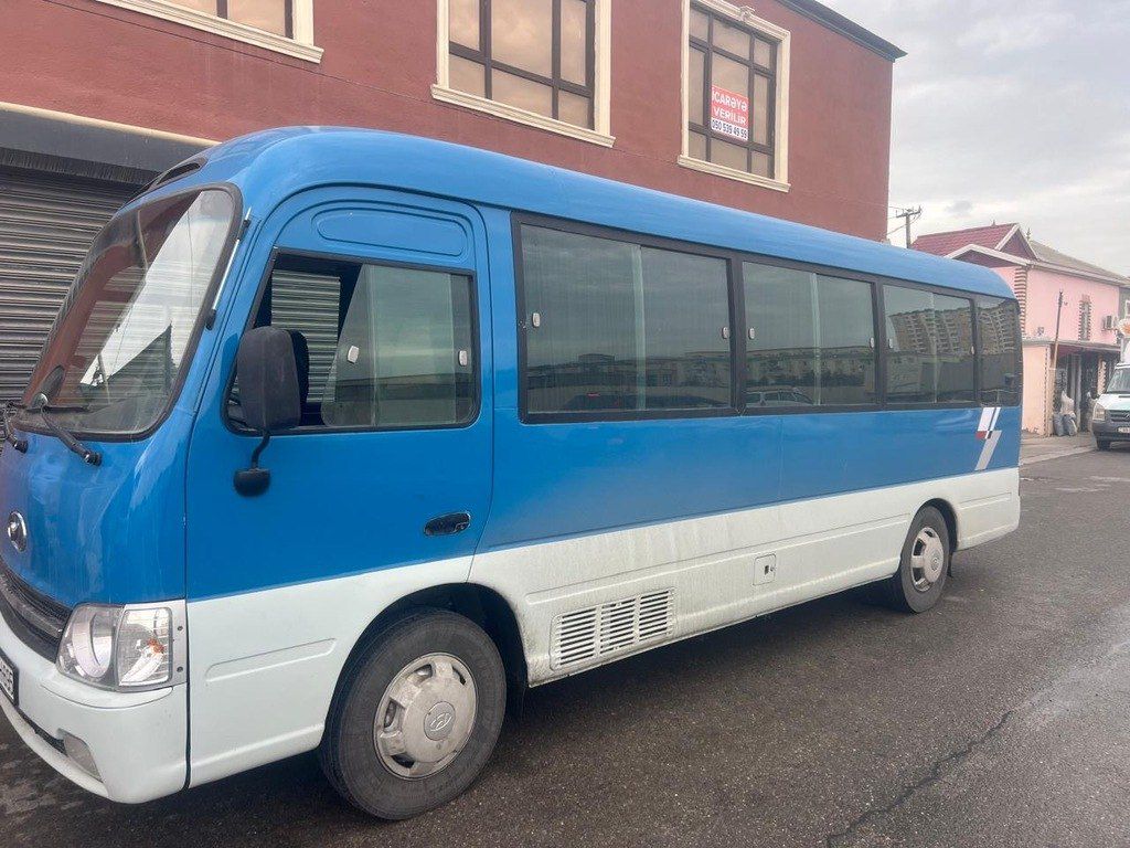 Hyundai County, 3.9 L, 2012 il, 418 000 km 50-FH-695 — Avtobus, Sumqayıt (3)