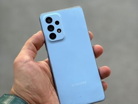 Samsung Galaxy A53, rəng - Mavi, İki sim kartlı — Bakı
