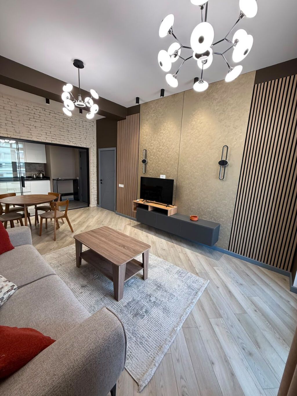 Ağ Şəhərdə studio tipli 2 otaqlı mənzil kirayə verilir. - Ümumi sahə — Mənzil, Bakı