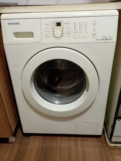 Paltaryuyan maşın Samsung, 5 kq, İşlənmiş, Avtomat, Qurutma var, Ünvandan götürmə — Digah